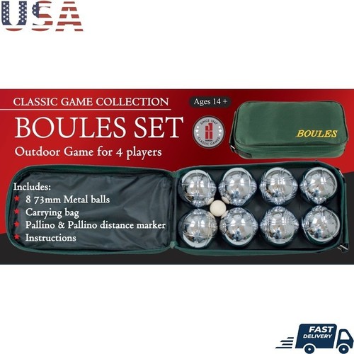 Outdoor petanque bocce set - petanque,