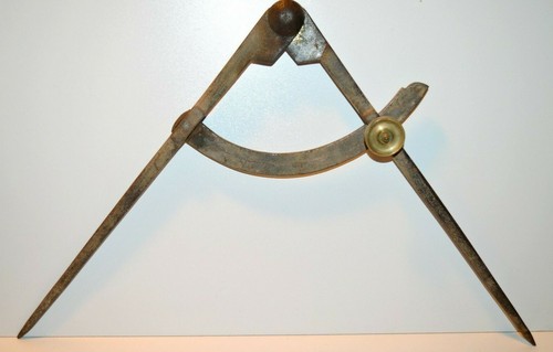 Joli compas fer - fer, forge