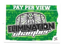 Carte catch Slam Attax Mayen 2010 Vert - Elimination Chamber