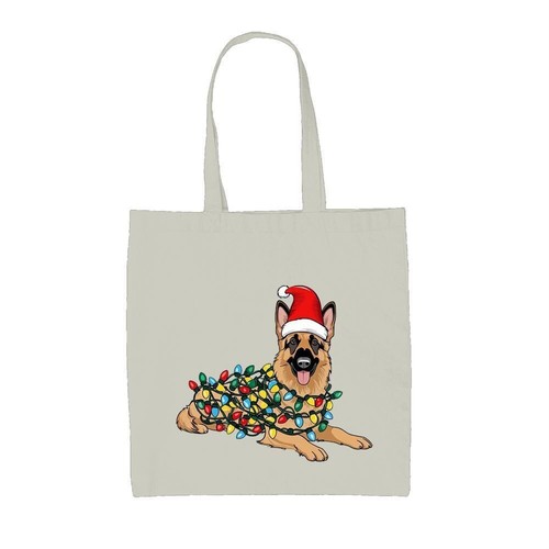 Berger allemand noël toile - berger,