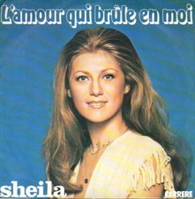 disque vinyle 45 tours Sheila