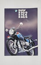 ORIGINAL CATALOGUE BROCHURE PUBLICITAIRE 12 PAGES BMW R90/6 R75/6 R60/6