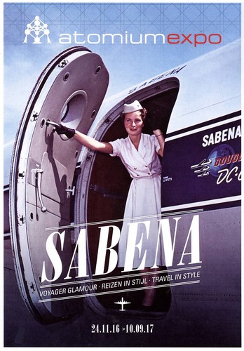 Affiche poster sabena - poster,