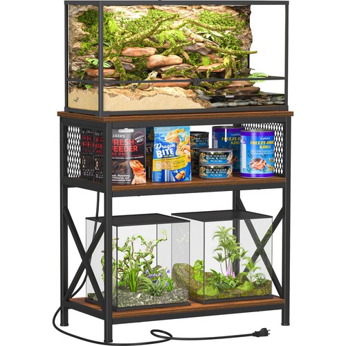 Reptile tank stand - tank, with