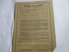 Brief Oldtimer 1968 Fiat 850