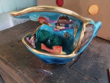 VALLAURIS: LAMPE VEILLEUSE COQUILLAGE 