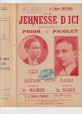 MARSEILLE PRIOR PRIOLET FLAVIEN BELFRANC PARTITION JEUNESSE ICI AUBIN SUES 1925