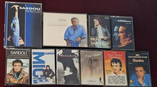 Michel sardou lot k7 - de, 12