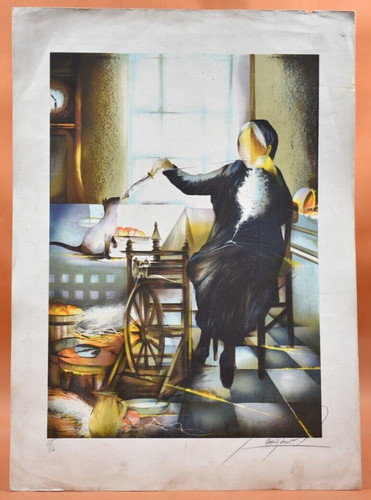 Lithographie xxème la - lithographie,