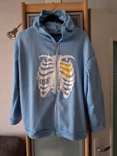 Veste Y2K neuve taille L bleu à capuche.