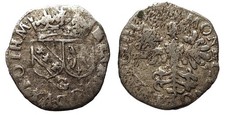 Demi-Gros / Charles III  / (1545-1608) / Nancy / Duché de Lorraine