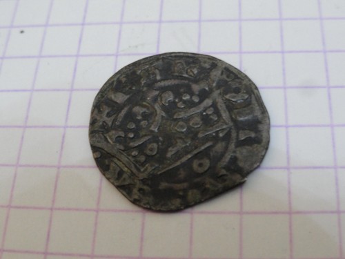 Monnaie écu argent medieval - monnaie,