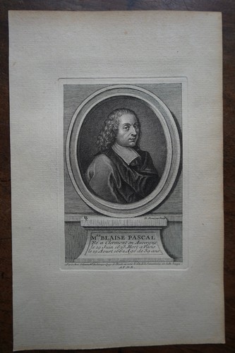 Blaise pascal portrait - blaise,