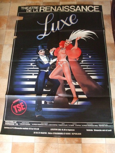 Affiche originale théâtre - affiche,