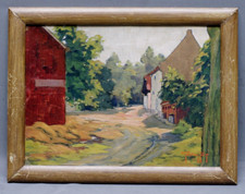 Tableau début 20ème Gaston