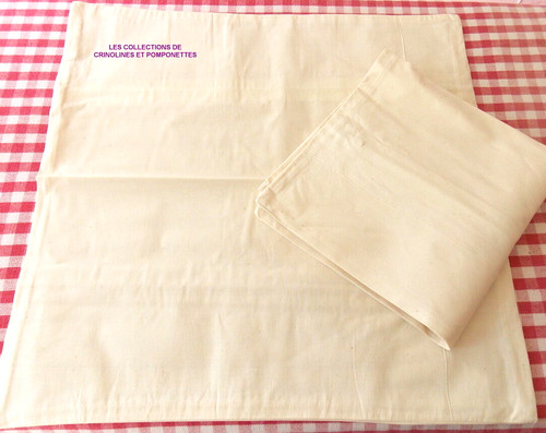 Housse coussin neutre - housse, sous