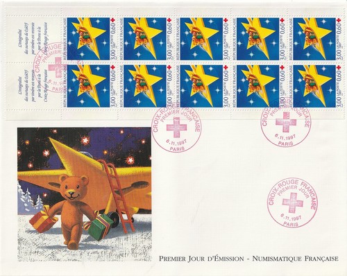 Enveloppe 1er jour - enveloppe, 1997