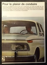 CATALOGUE BMW 2000 1966
