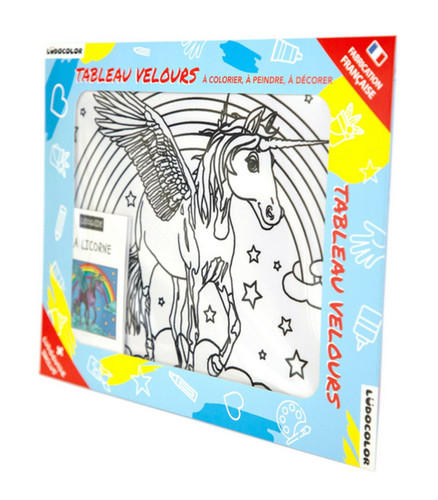 Ludocolor tableau velours - ludocolor,