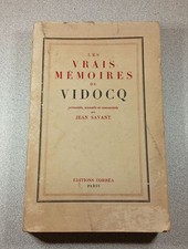 Les Vrais Mémoires de Vidocq | Jean Savant | Bon état