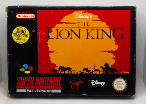 Roi lion super nintendo - le,