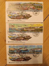 3 Enveloppes FDC petit format