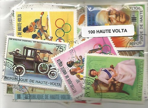 Lot 100 timbres - , de