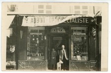CARTE PHOTO devanture opticien