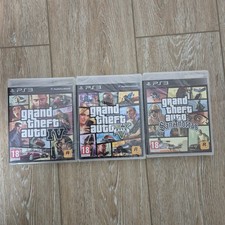 Lot 3 jeux GTA PS3 neufs sous