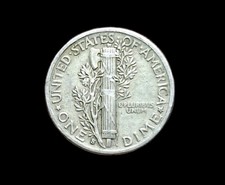 One Dime 1943 Argent USA 