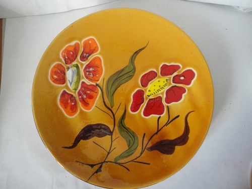 Plat motif floral - plat,