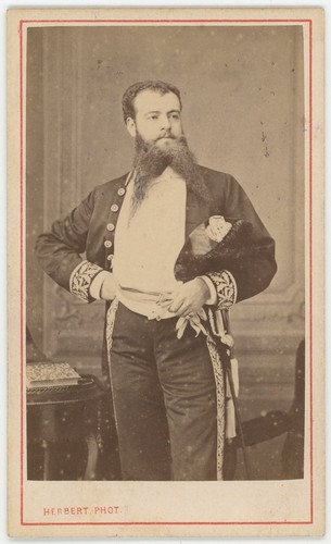 Cdv circa 1865 militaire - circa, 1865.