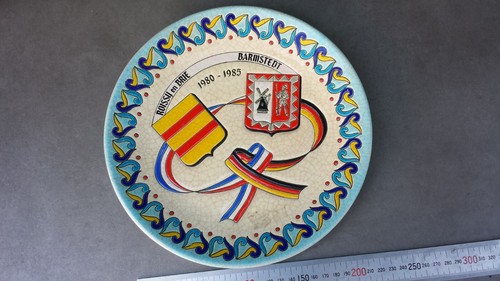 Ancienne assiette émaux - assiette,