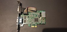 - Carte PCI Express avec 2 Ports série RS232 (DB9)