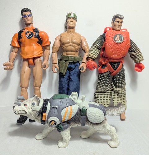 Action man lot figurines - man,