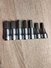 Lot de 7 Clés douilles Facom 1/2 sur S237 S236