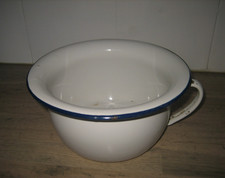 Ancien Pot de Chambre Tôle