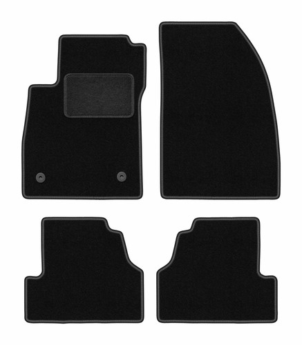 Tapis sol velours noir - tapis,