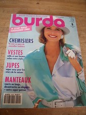MAGAZINE BURDA CHARME AUTOMNAL FOLKLORE STYLE COUTURE  N°9 1991