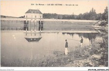 AFCP3-58-0263 - En morvan - lac des SETTONS - un coin du lac
