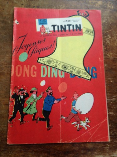 Journal tintin 649 couv - (1961),