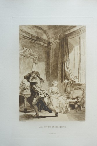 Fragonard gravure - fragonard,