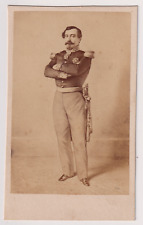 CDV Desmaisons c.1865 - Général Louis Lamoricière d'après peinture - Vintage