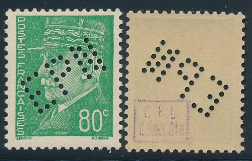 Timbre france 513a perforé - timbre,