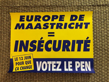 Affiche FN FRONT NATIONAL LE