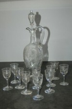 Ancien service à liqueur en