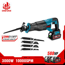 Scie sabre électrique sans fil 3000W con batteria Litio pour 18V Makita Batterie