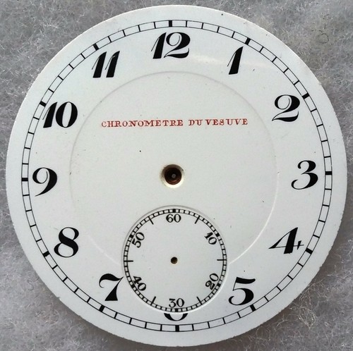 Cadran émaillé ancien montre