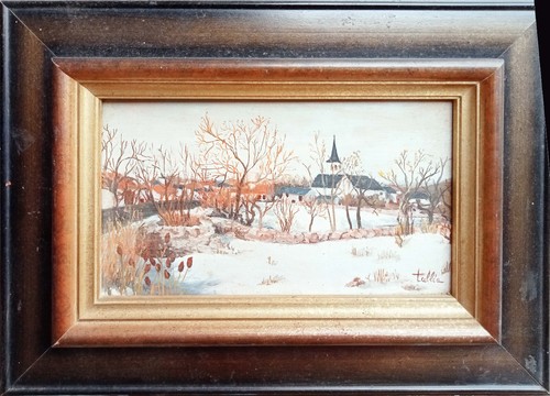 Huile sur toile - , fonte