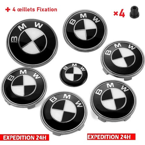 Logo emblèmes bmw - emblèmes, noir